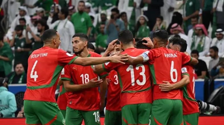 المغرب يفوز على السعودية ويصعدا إلى ربع نهائي كأس العرب
